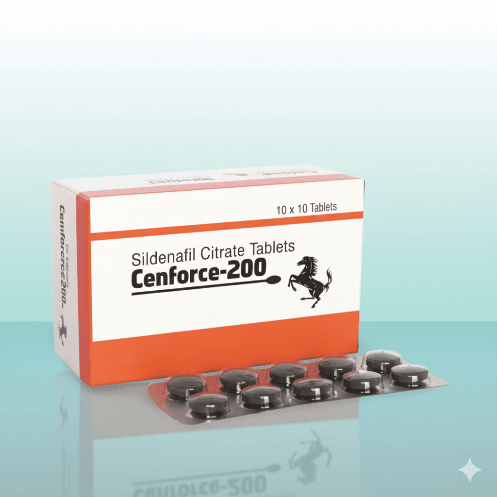 Cenforce 200mg sildenafil tablets