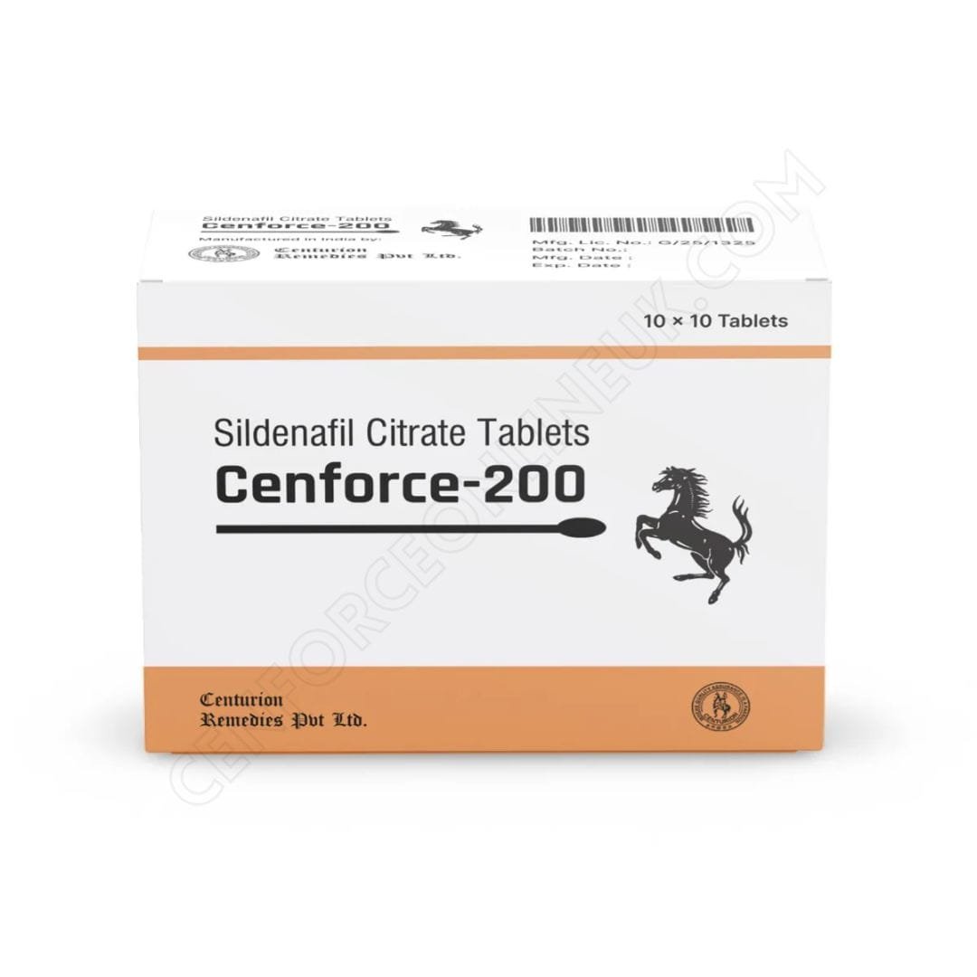 Cenforce 200mg Sildenafil packaging UK