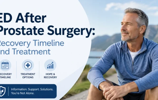 ED After Prostate Surgery Recovery Timeline and Treatment