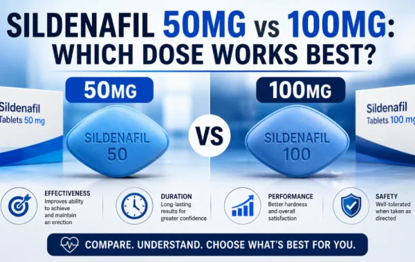 Sildenafil 50mg vs 100mg