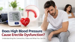 Does High Blood Pressure Cause Erectile Dysfunction?