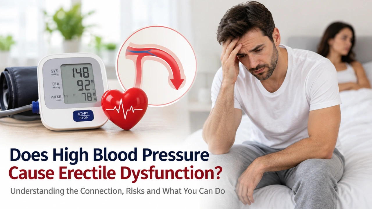 Does High Blood Pressure Cause Erectile Dysfunction?